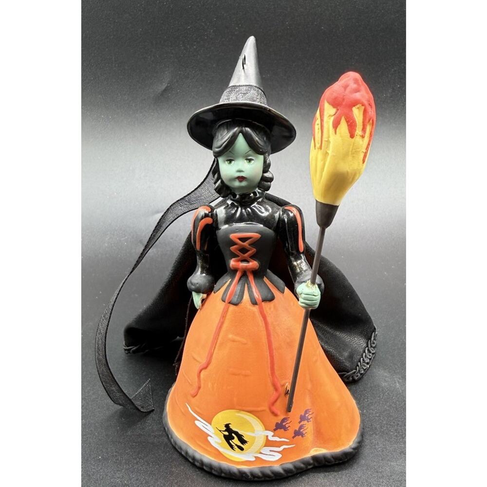 Hallmark Wizard Of Oz Halloween Ornament Wicked Witch Of West Porcelain KOC LO18